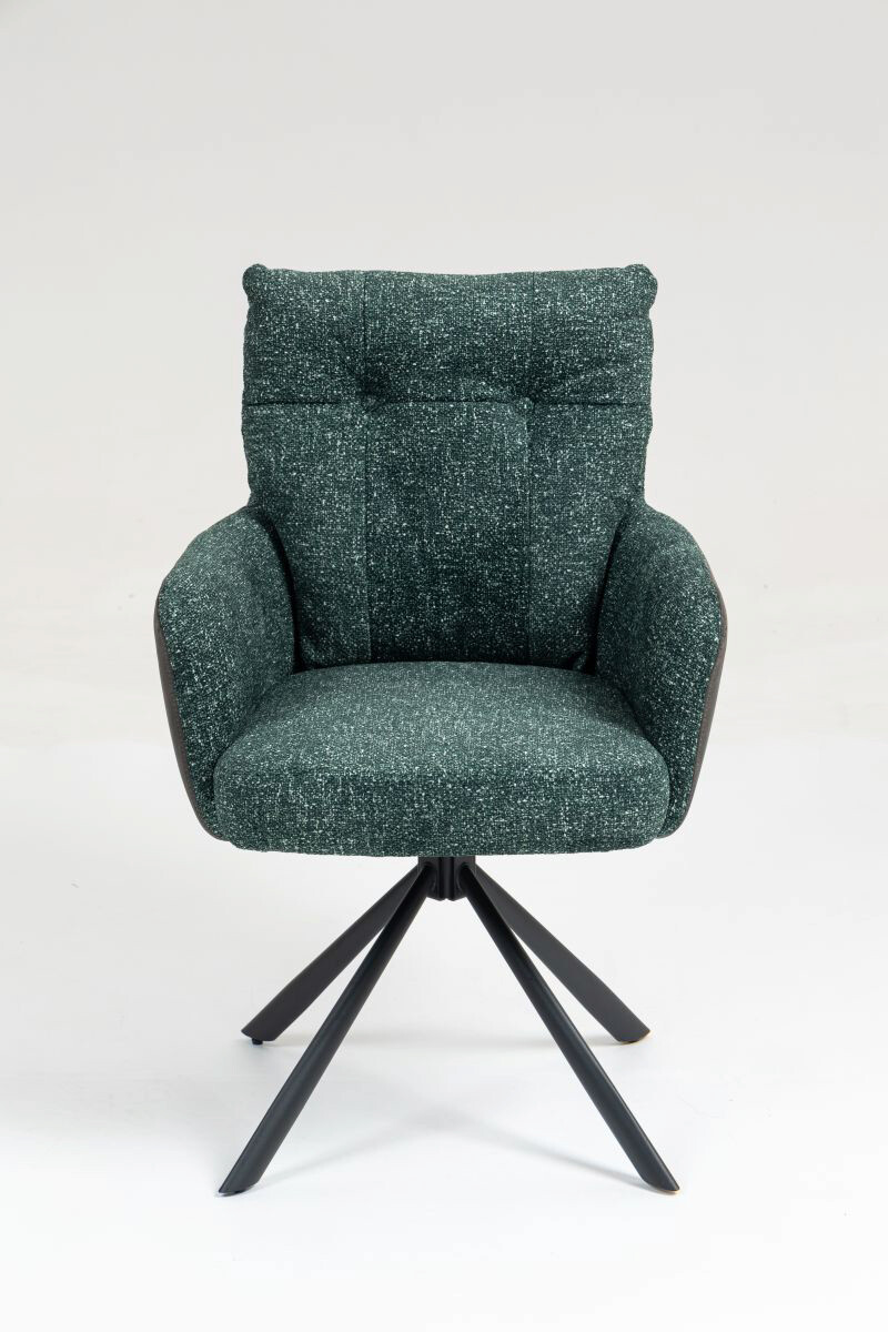 Drehstuhl Lecce grün Microfaser Drehstuhl Lecce grün Microfaser