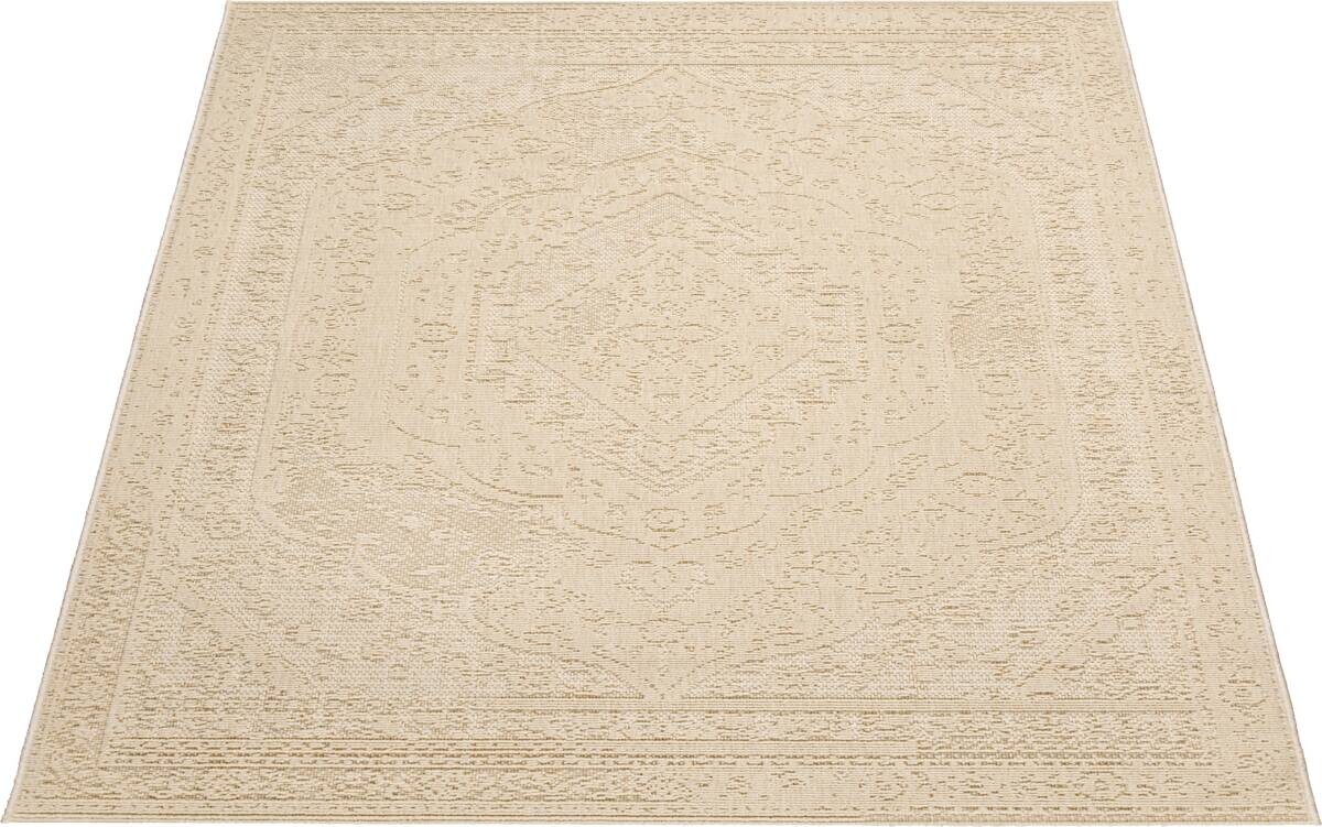 Webteppich Luxus beige B/L: ca. 120x170 cm