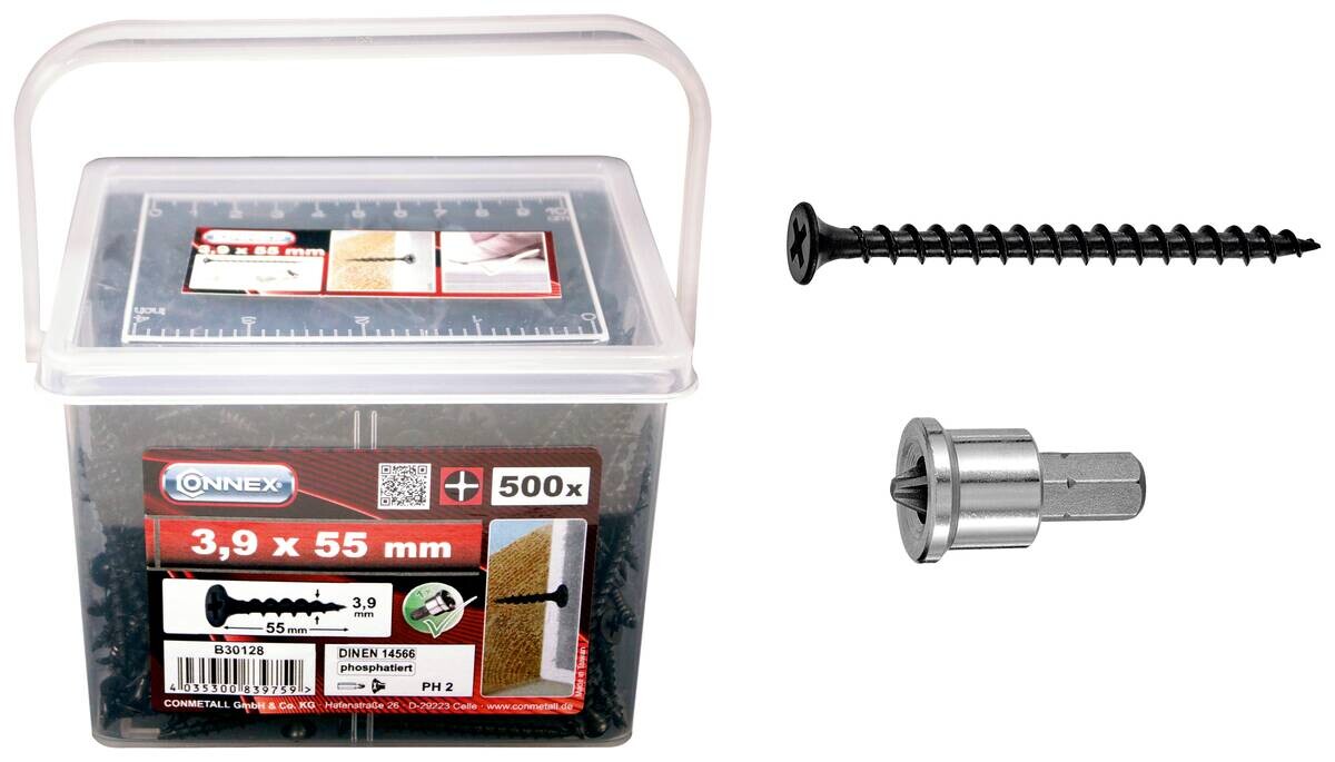 CONNEX Schrauben 500 tlg.