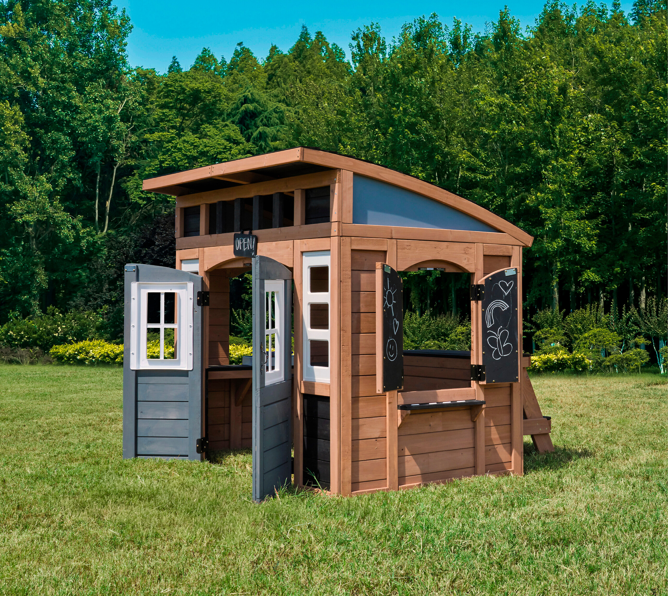 Zwerkules Spielhaus Trolli natur B/H/L: ca. 177x139x156 cm