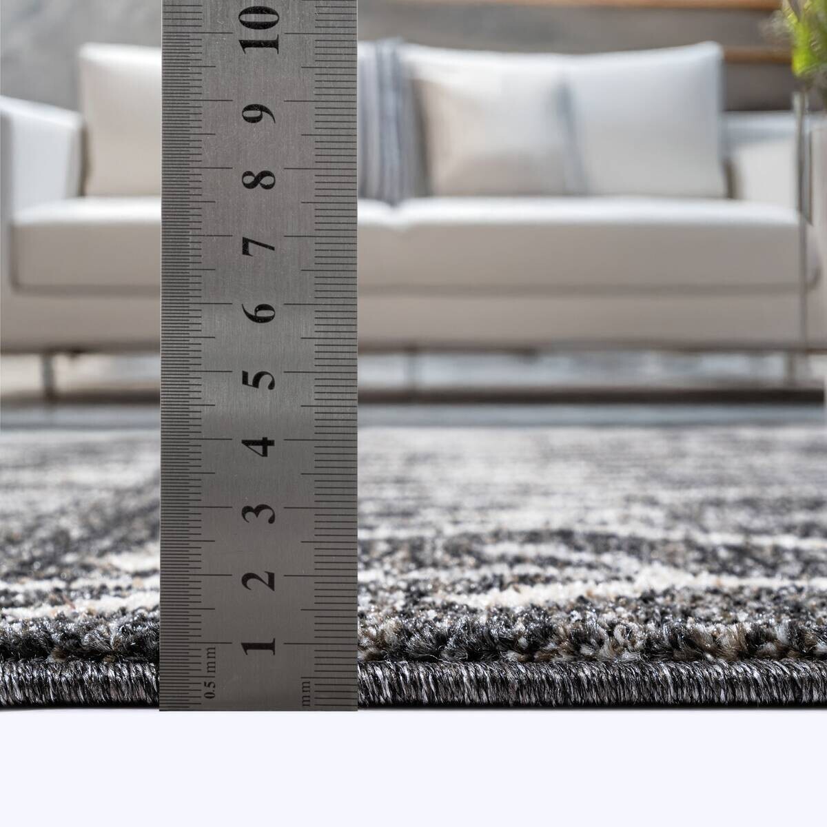 Sanat Teppich schwarz B/L: ca. 200x140 cm