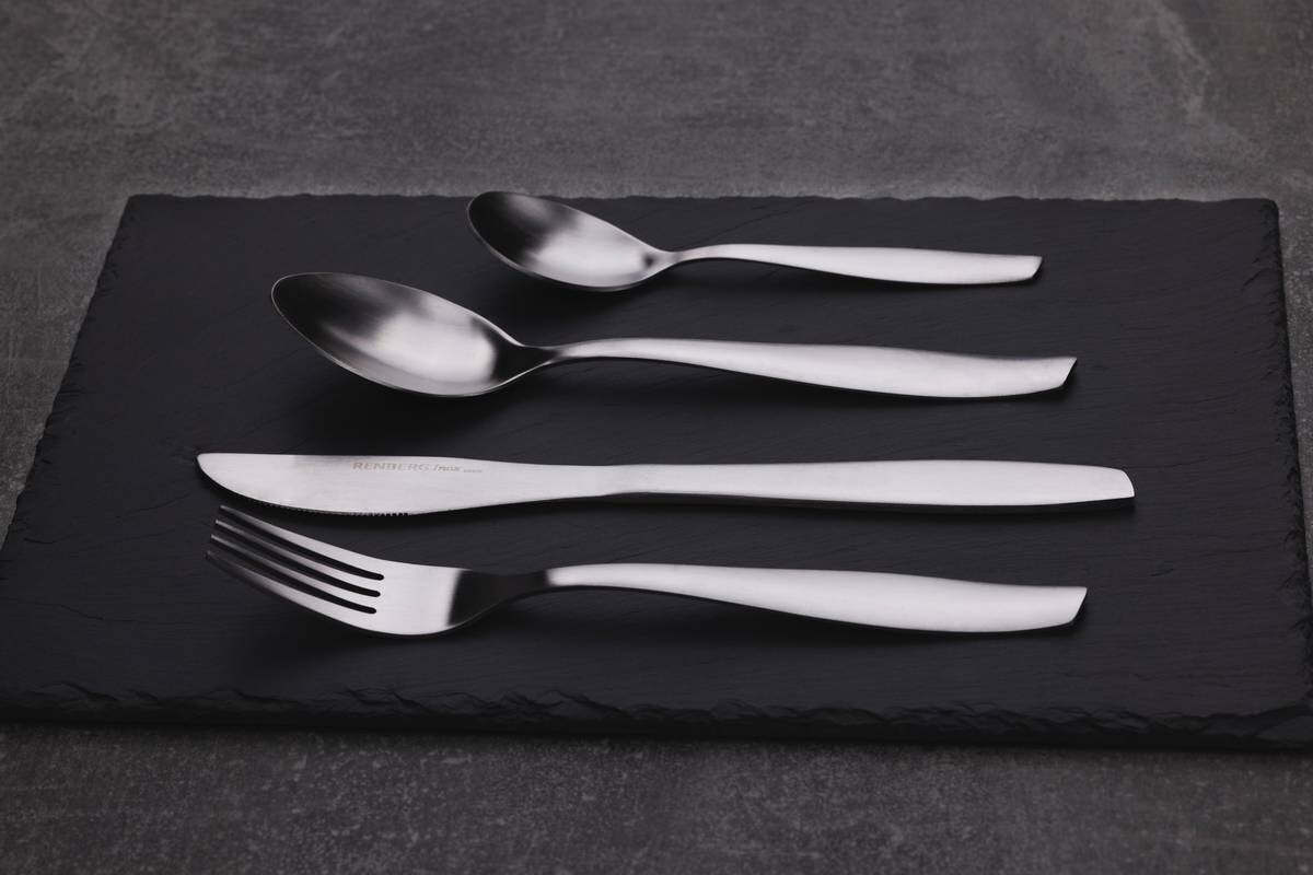 RENBERG Besteckset Tebas silber Edelstahl 24 tlg.