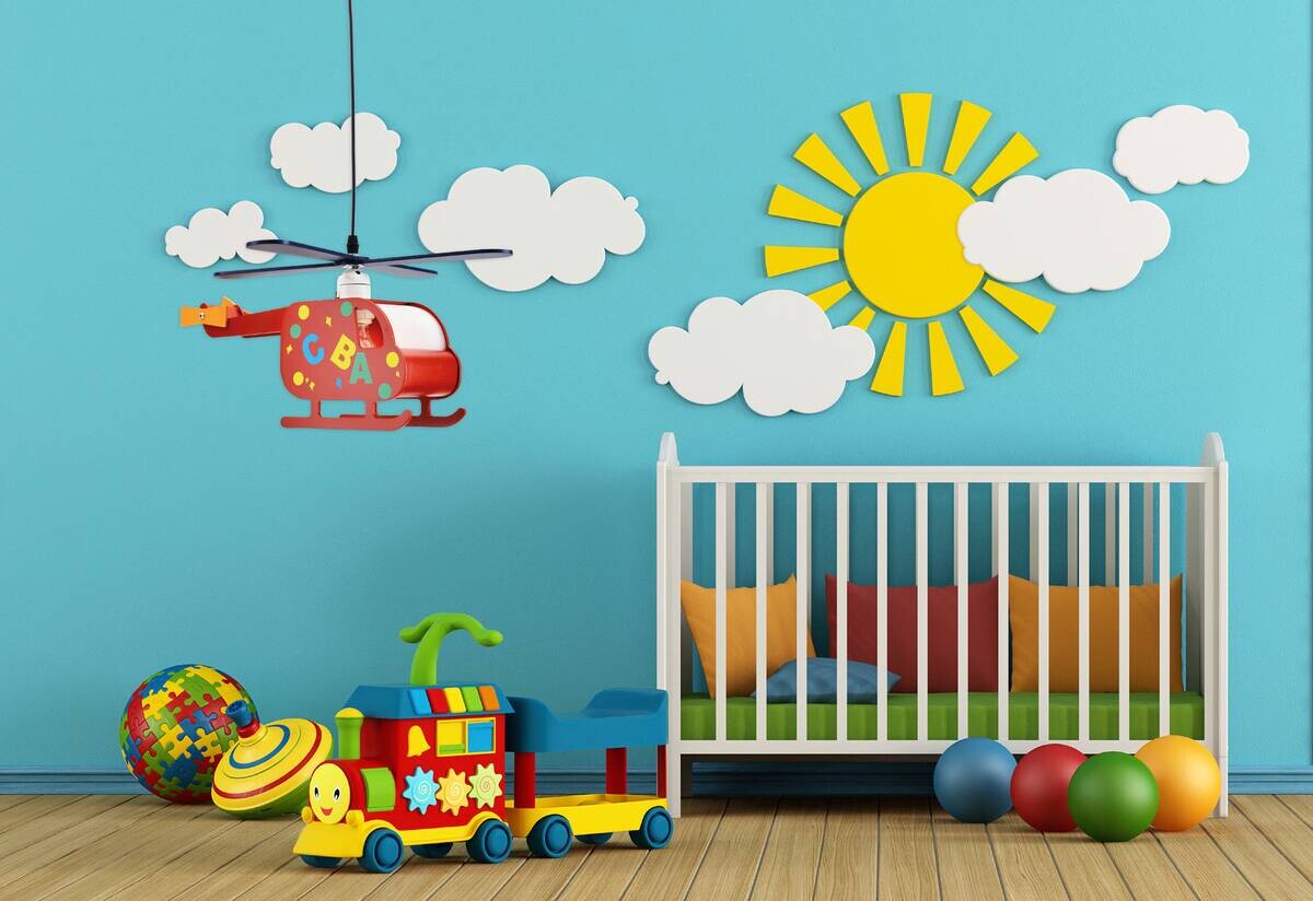 Näve Leuchten Pendelleuchte bunt Kunststoff Holz B/H/T: ca. 36x80x35 cm