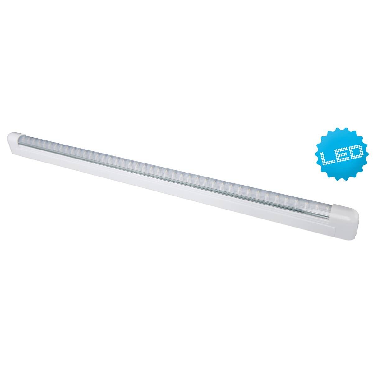 Näve Leuchten LED-Aufbauleuchte weiß Kunststoff B/H/T: ca. 56,5x3,8x2,1 cm