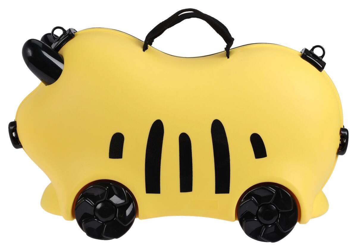 Kinder Sitzkoffer gelb Polypropylen B/H/L: ca. 54x23x33,5 cm