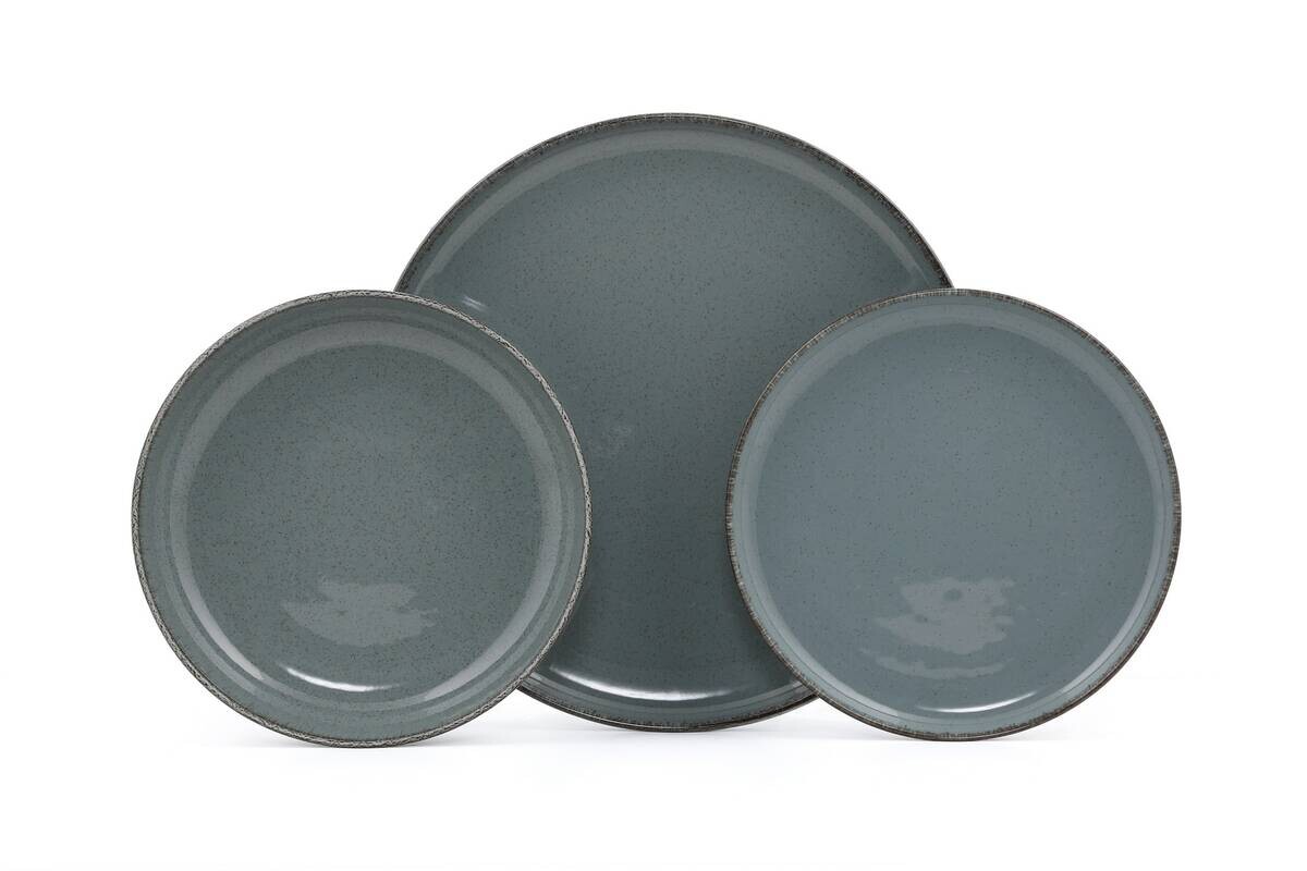 Hermia Concept Kombiservice blau Porzellan 18 tlg.