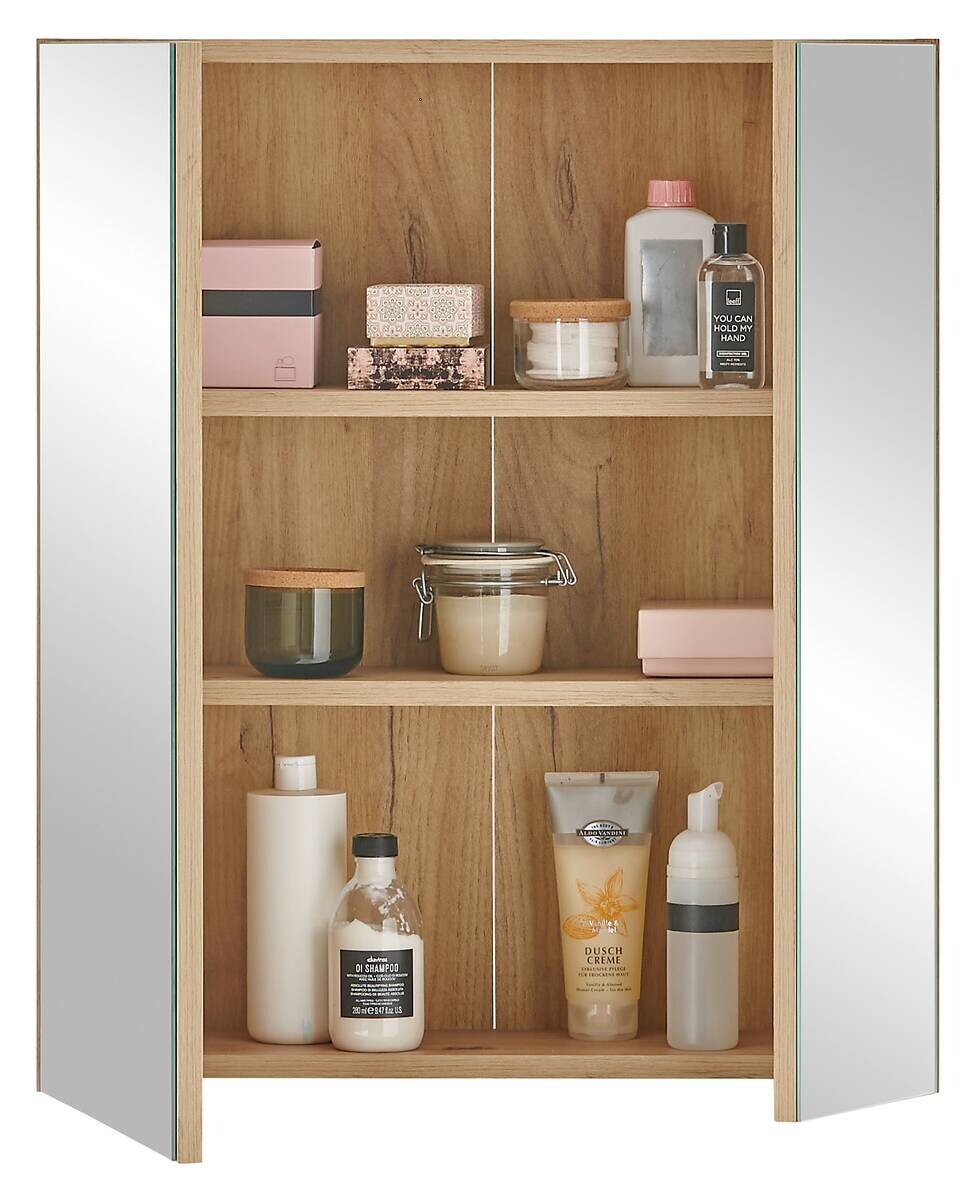 Spiegelschrank Austin Artisan Oak Nachbildung B/H/T: ca. 60x70x20 cm