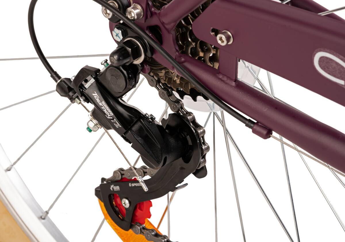 DaCapo Damenfahrrad Casino 169C 28 Zoll Rahmenhöhe 48 cm 6 Gänge aubergine aubergine ca. 28 Zoll