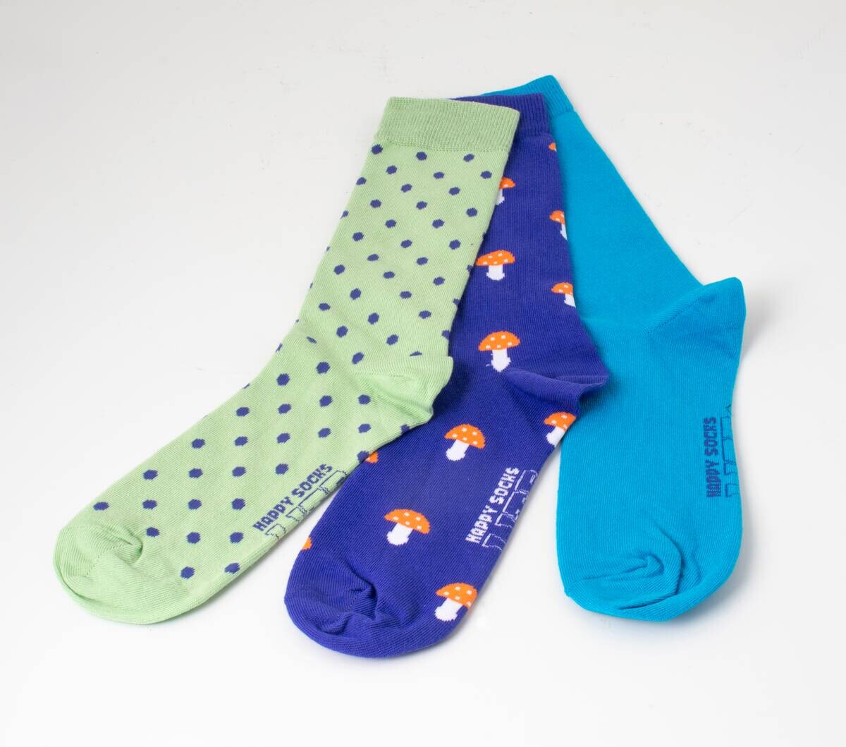 HappySocks Socken Weihnachten 3er Pack mehrfarbig Baumwolle