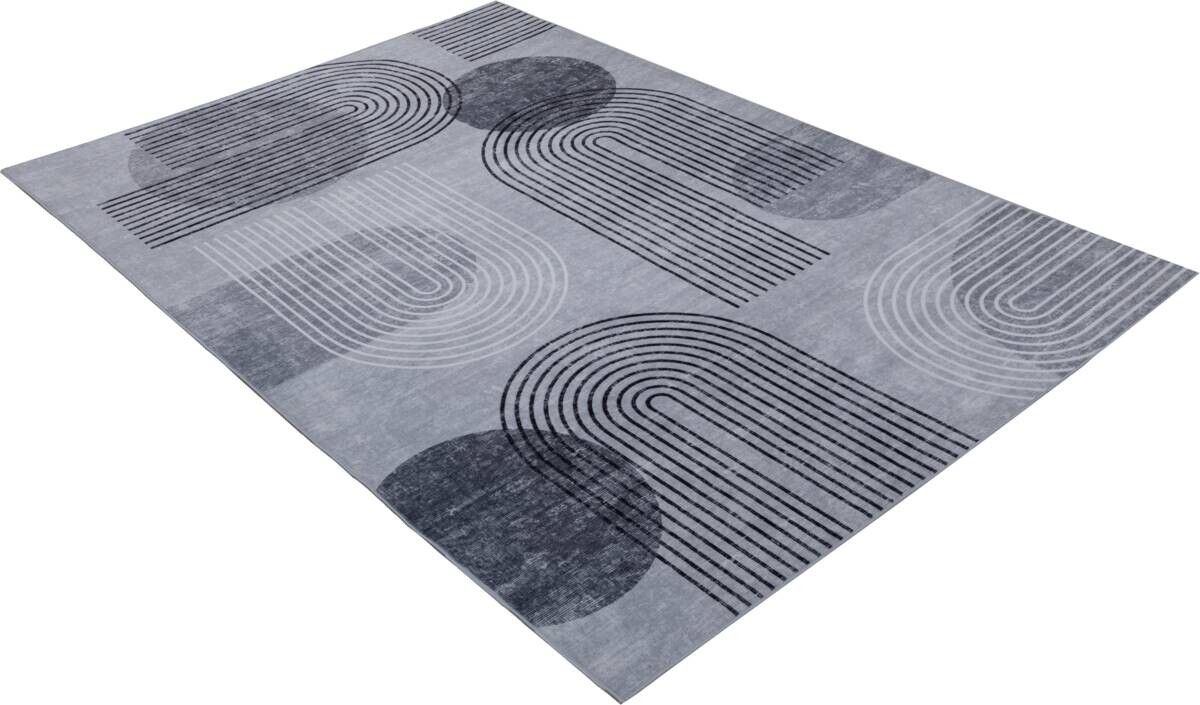 Obsession Teppich Avantgarde grau B/H/L: ca. 80x8x150 cm