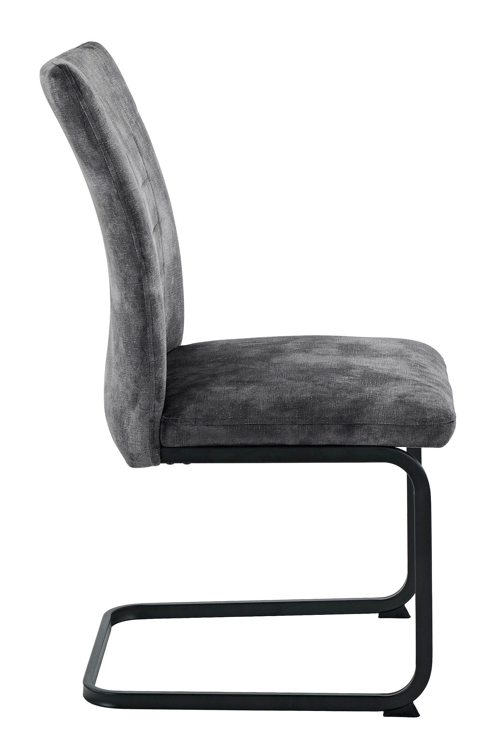 Schwingstuhl Gela anthrazit Microfaser B/H/T: ca. 49x98x62 cm