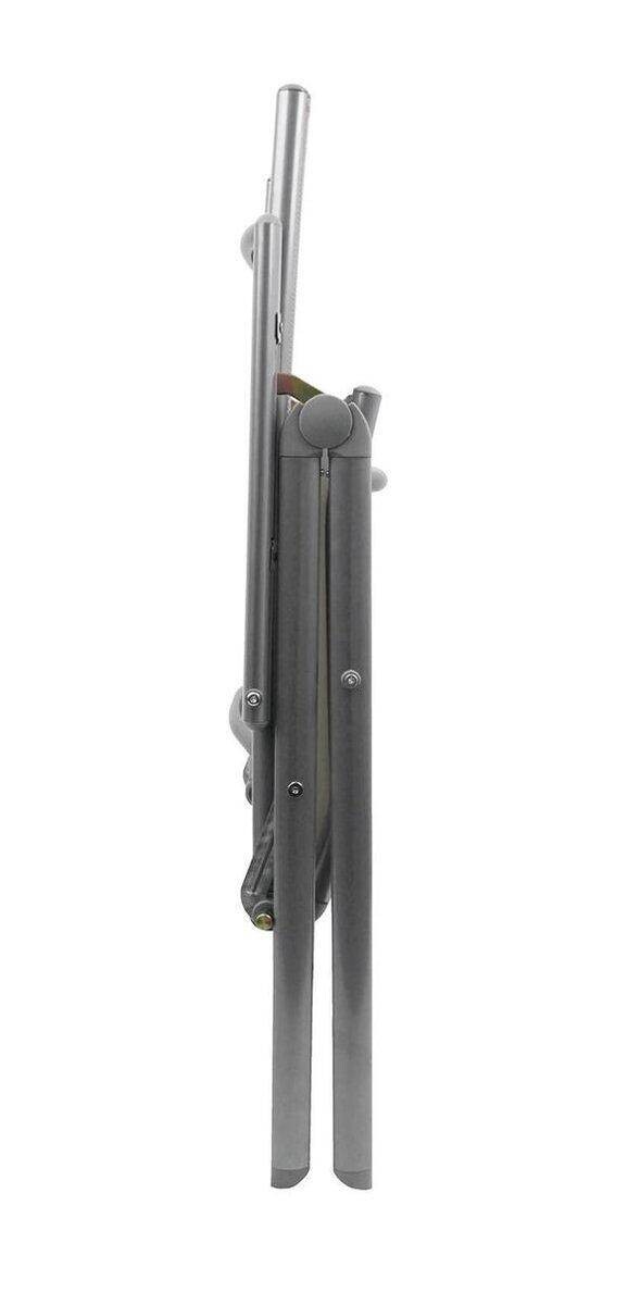 Gartenstuhl Santiago Santiago grau Aluminium B/H/T: ca. 57x108x56 cm