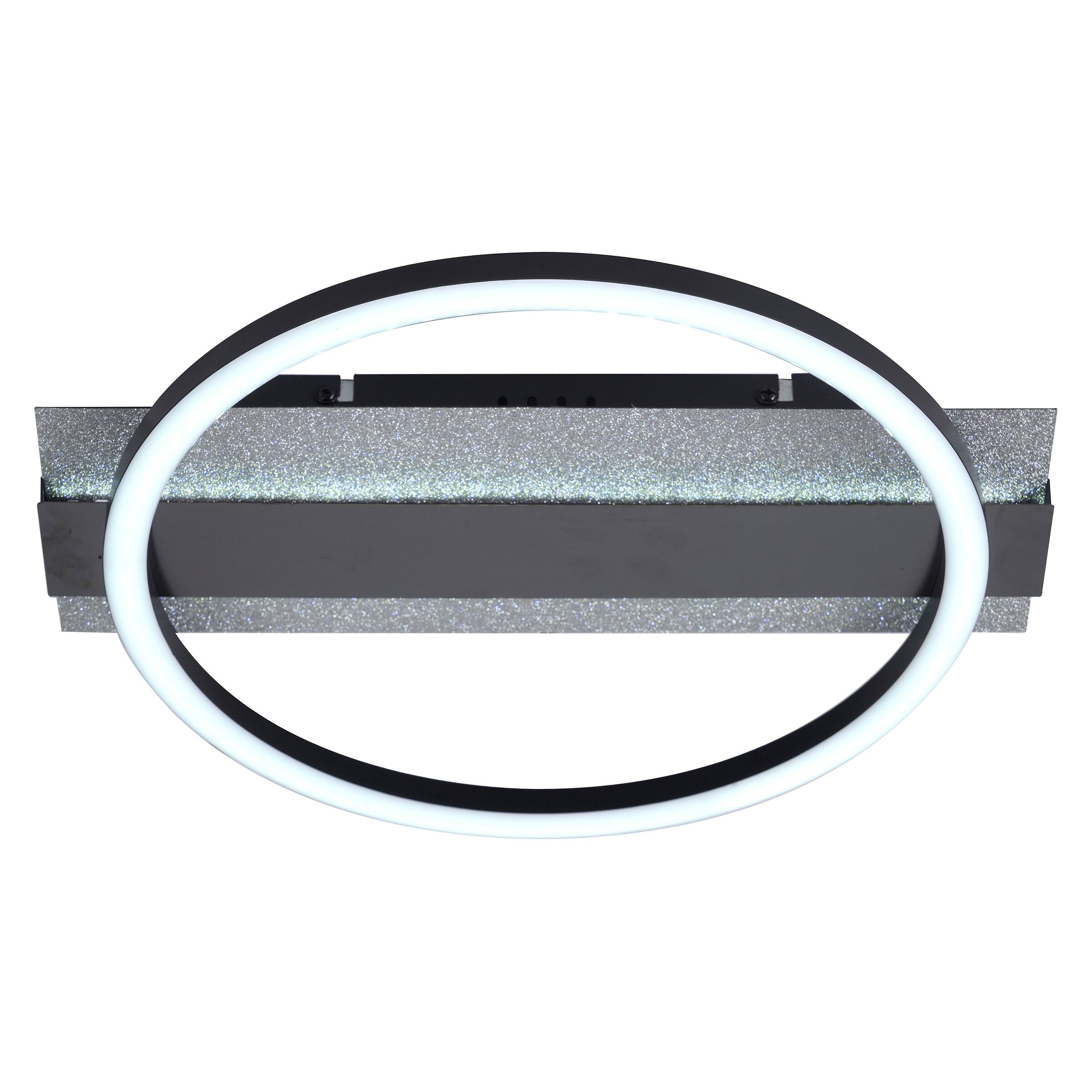 POCOline LED-Deckenleuchte Arietty schwarz Metall Kunststoff B/H/L: ca. 30x65x34 cm