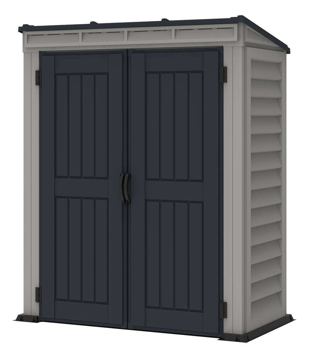 VCM Gerätehaus grau B/H/L: ca. 171x202x92 cm