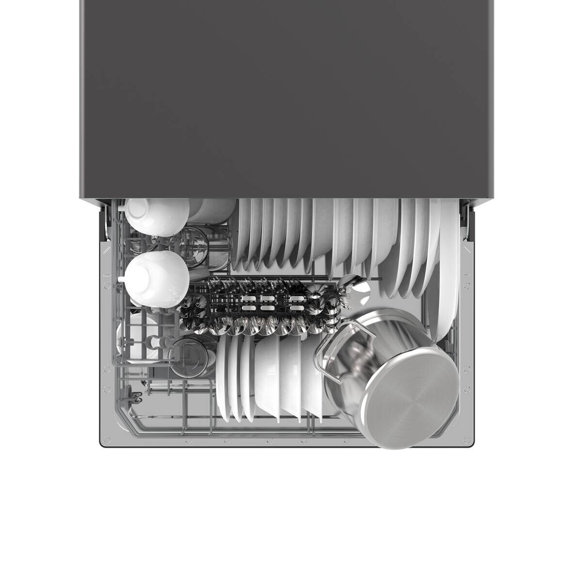 POCOline Tischgeschirrspüler TGSP6D49S silber B/H/T: ca. 55x45x50 cm