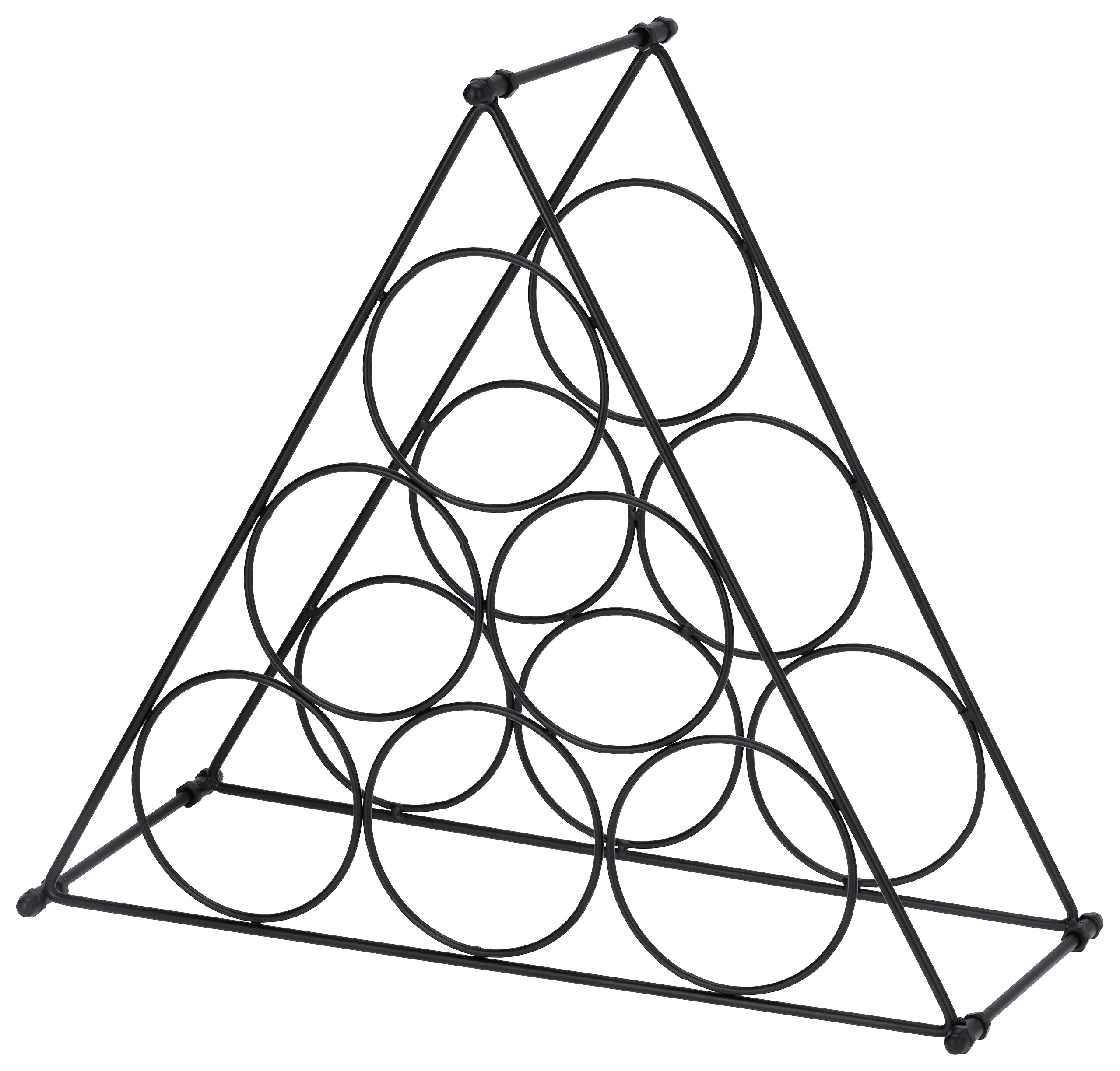 Weinregal schwarz Eisen B/H/L: ca. 41,2x3,1x35,5 cm Weinregal schwarz Eisen B/H/L: ca. 41,2x3,1x35,5 cm