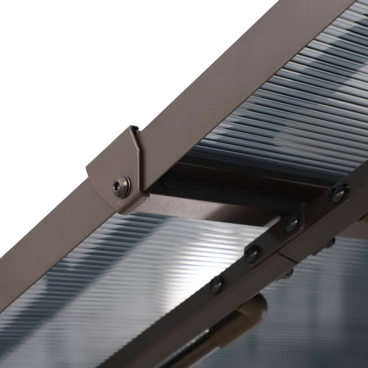 Pavillon Xenia grau Stahl B/H/L: ca. 300x270x300 cm