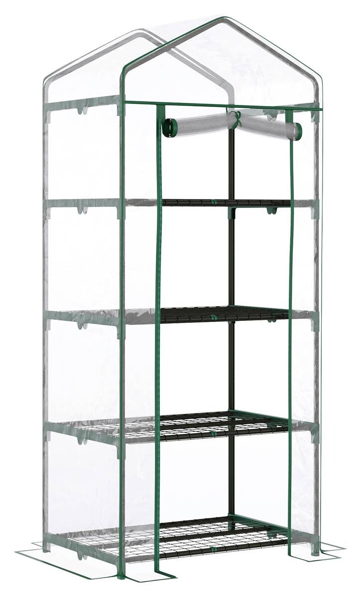 Outsunny Gewächshaus B/H/L: ca. 50x160x70 cm