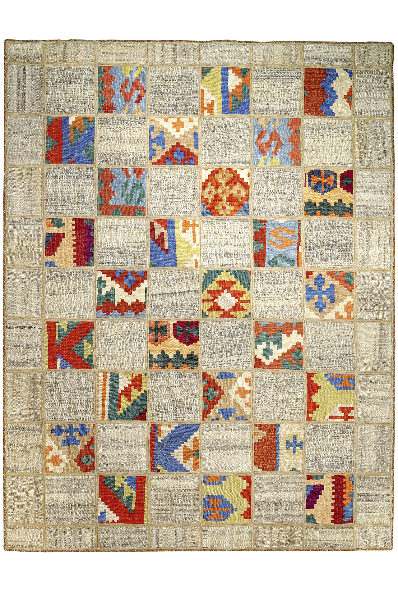 PersaTepp Teppich Kelim Tekkehdouz bunt B/H/L: ca. 150x1x200 cm PersaTepp Teppich Kelim Tekkehdouz bunt B/H/L: ca. 150x1x200 cm