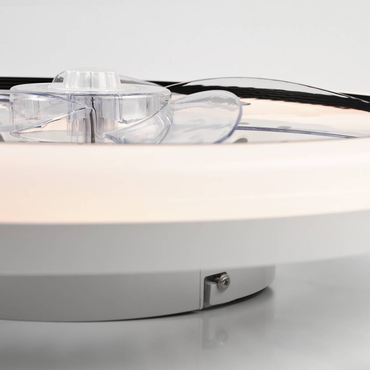 Lamkur LED-Deckenventilator FALCO 49908 schwarz weiß H/L: ca. 17x50 cm max. 40 W