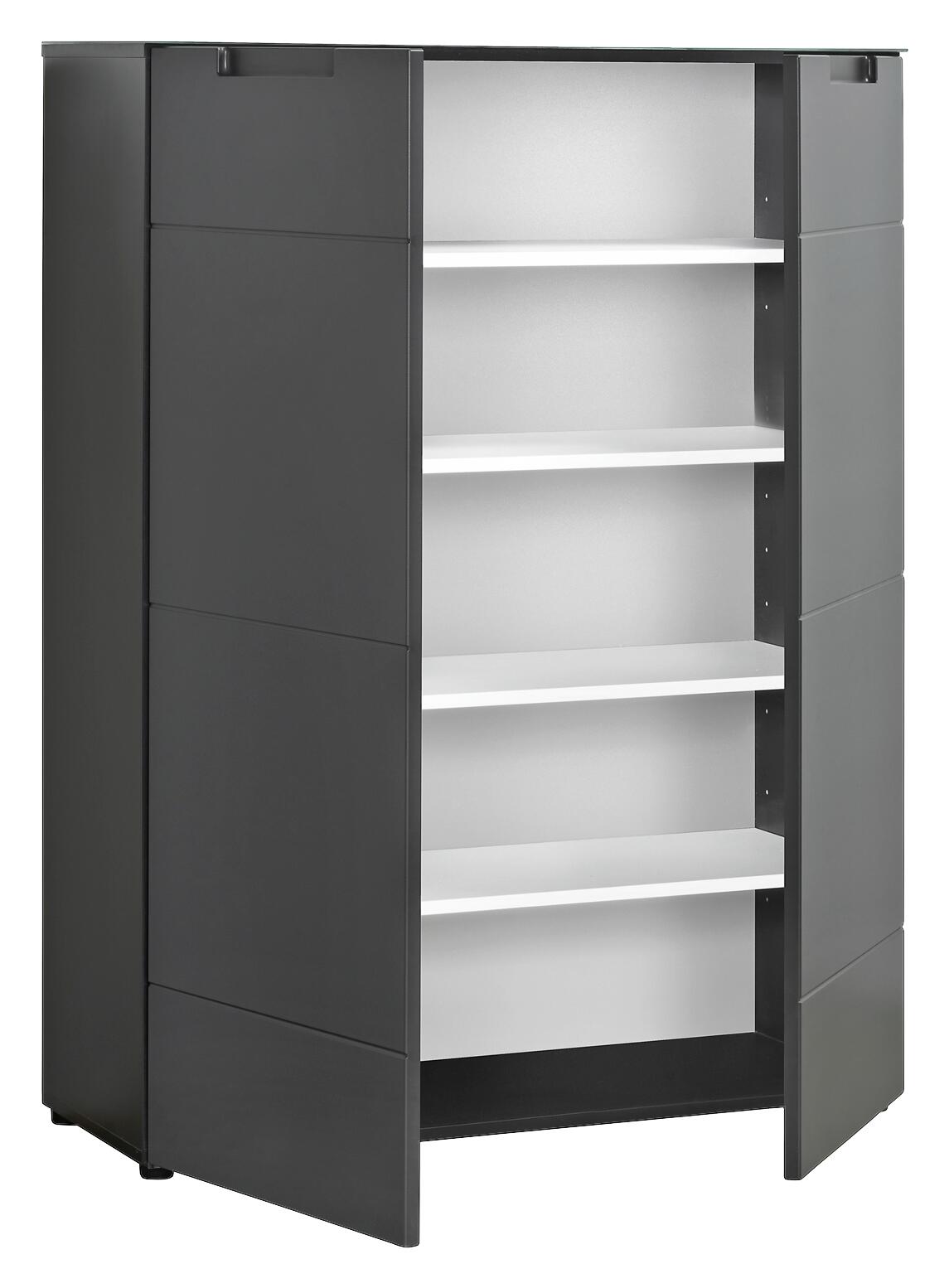 Kommode Mailand 11 anthrazit B/H/T: ca. 90x120x34 cm