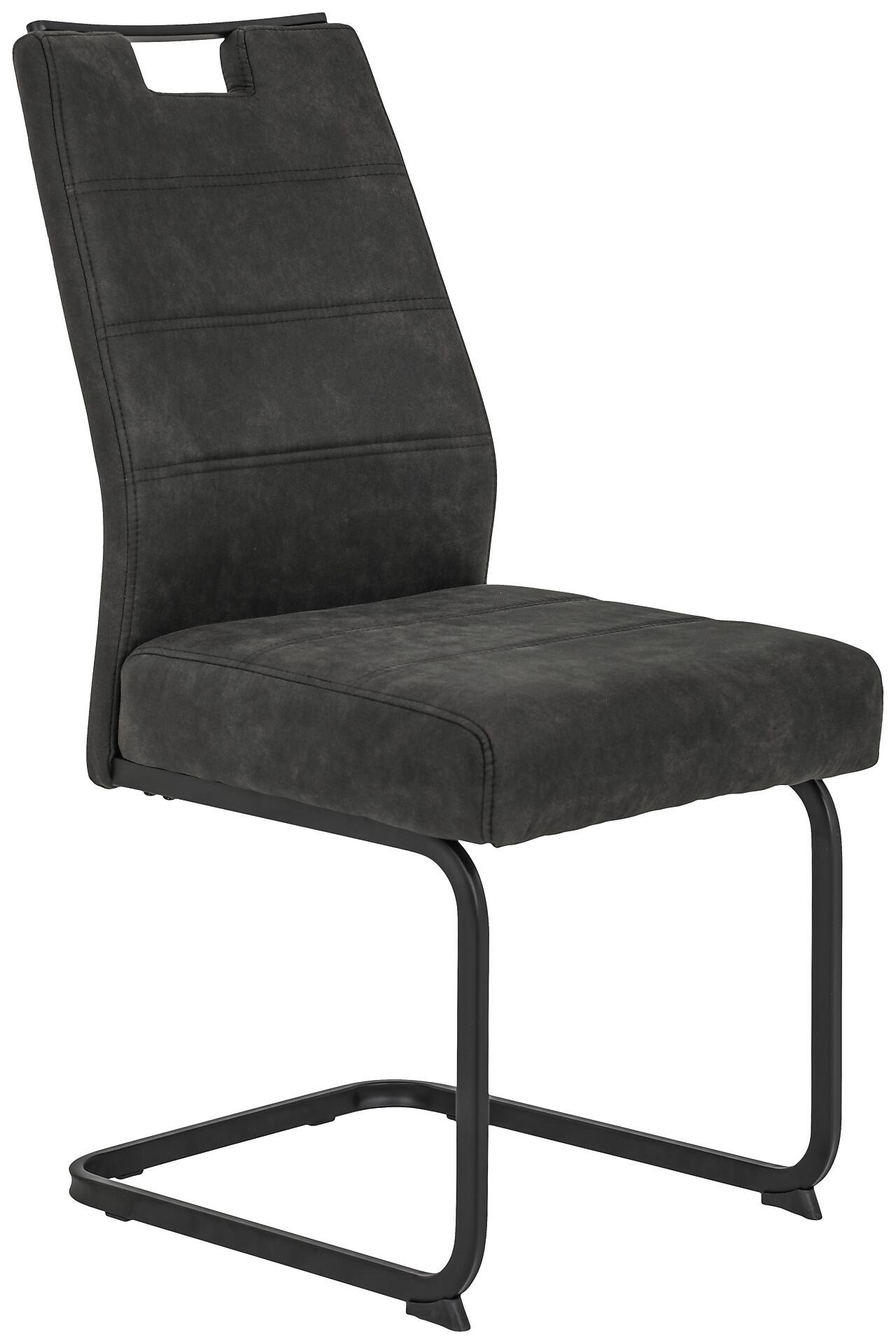 Schwingstuhl Kerstin anthrazit Vintage B/H/T: ca. 49x100x61 cm Schwingstuhl Kerstin anthrazit Vintage B/H/T: ca. 49x100x61 cm