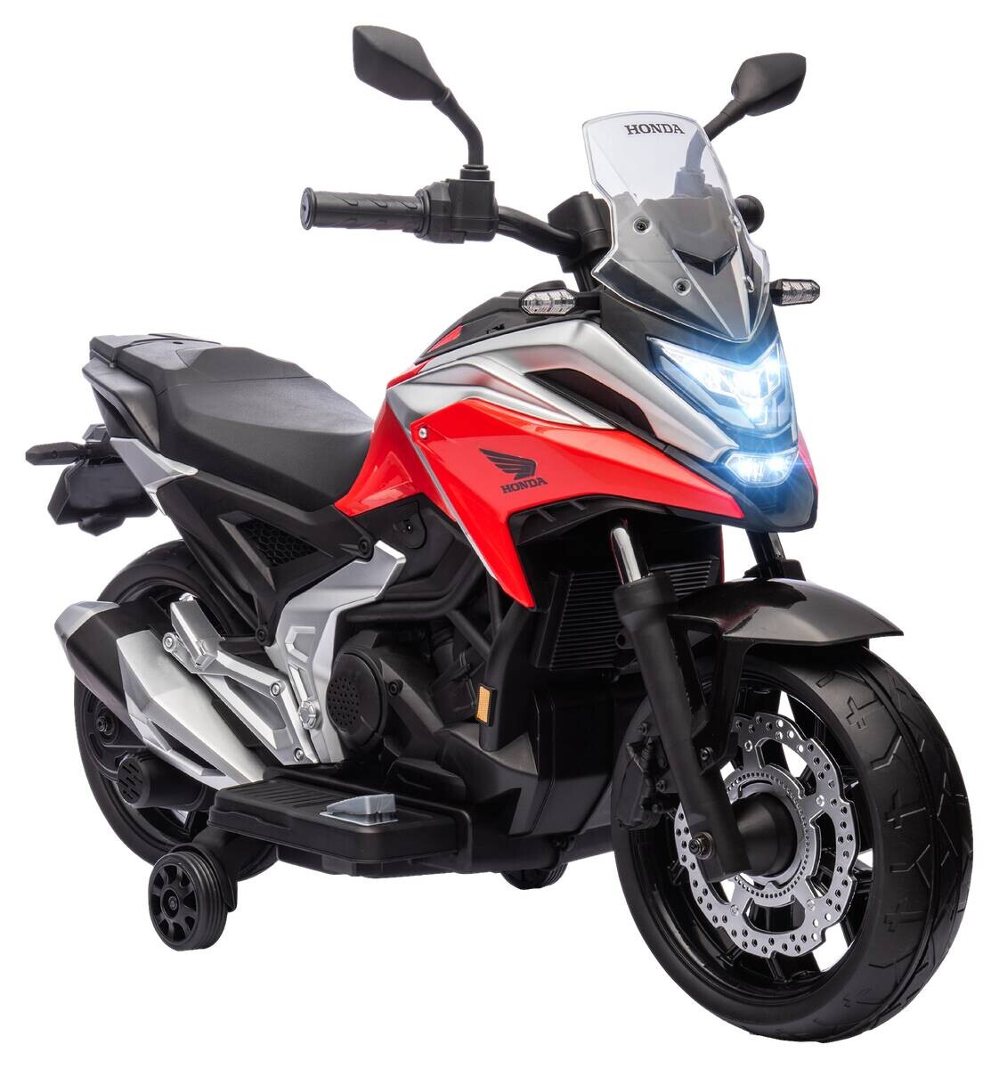 AIYAPLAY Kinder-Elektromotorrad rot B/H/L: ca. 46x75x107 cm