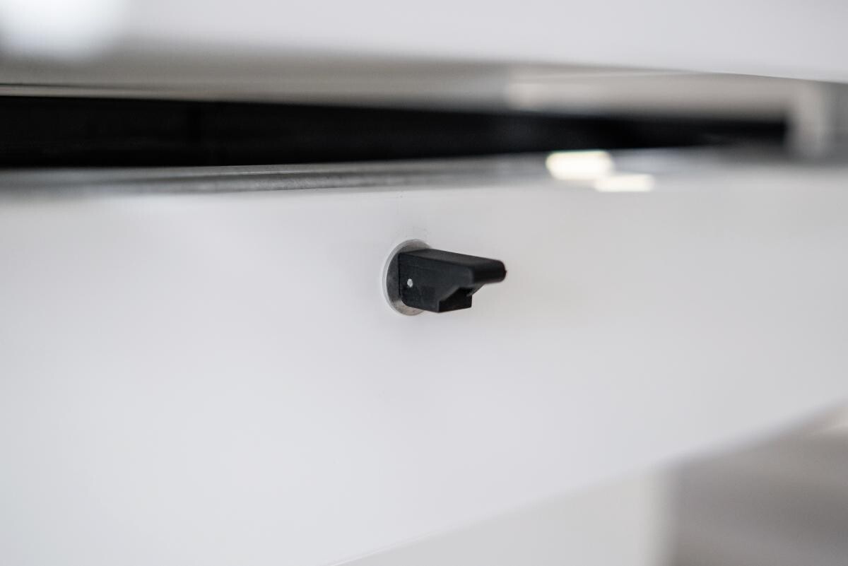 Couchtisch Levi weiß MDF B/H/T: ca. 135x50x75 cm