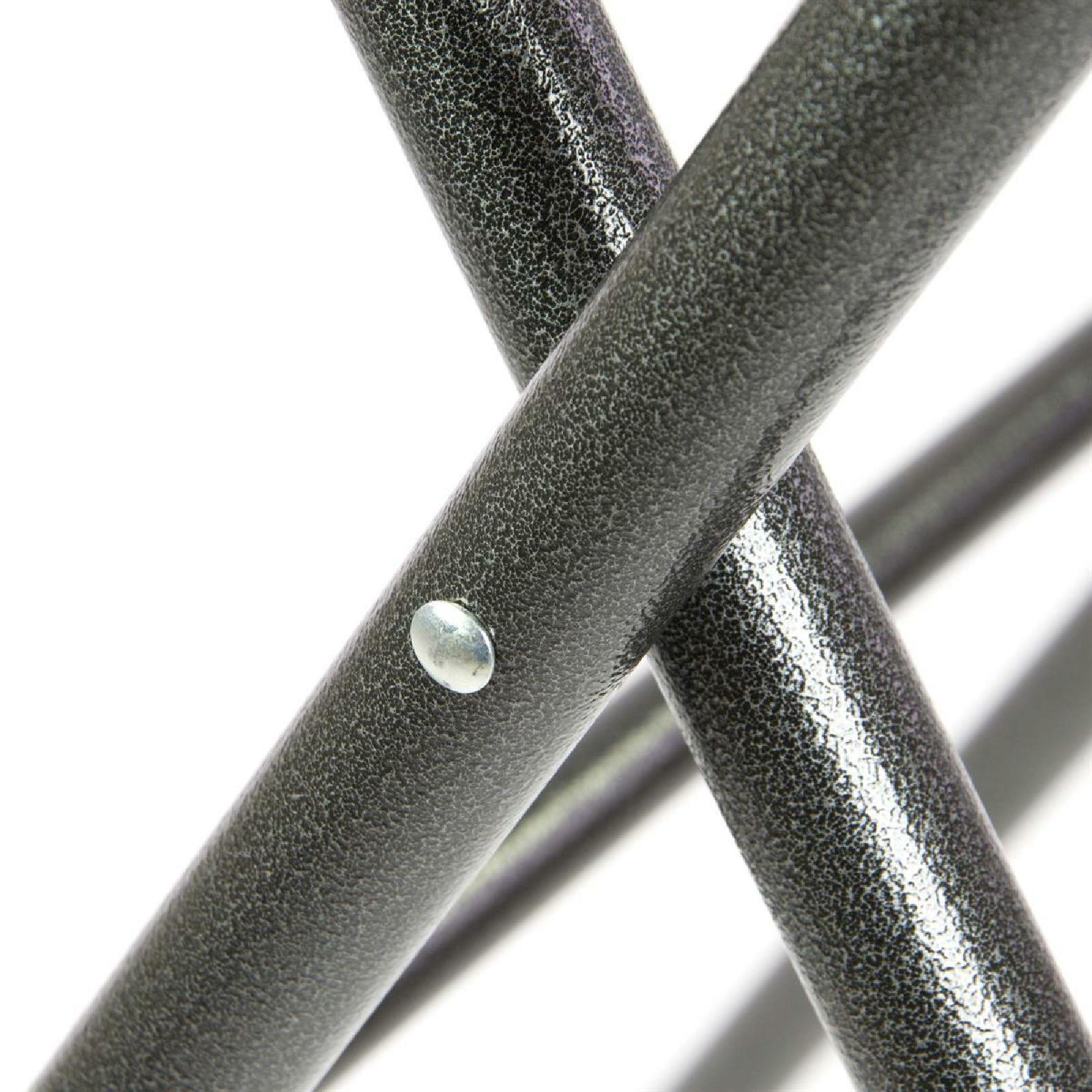 VCM Stehtisch schwarz Kunststoff H/D: ca. 110x80 cm