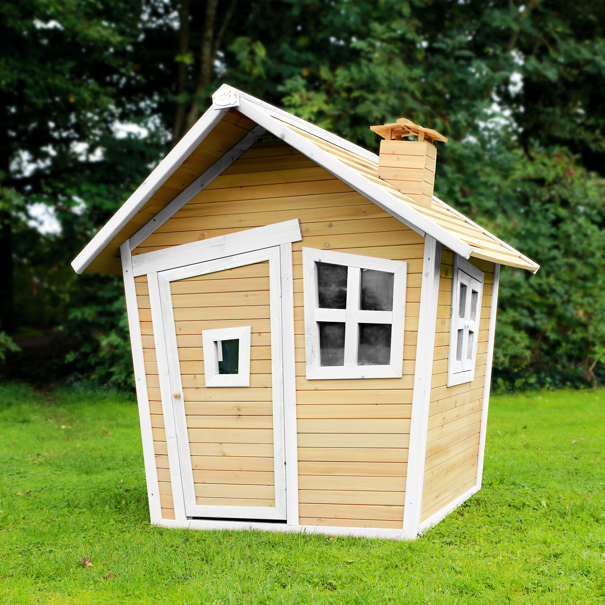 AXI Spielhaus Alice braun B/H/L: ca. 144x146x157 cm