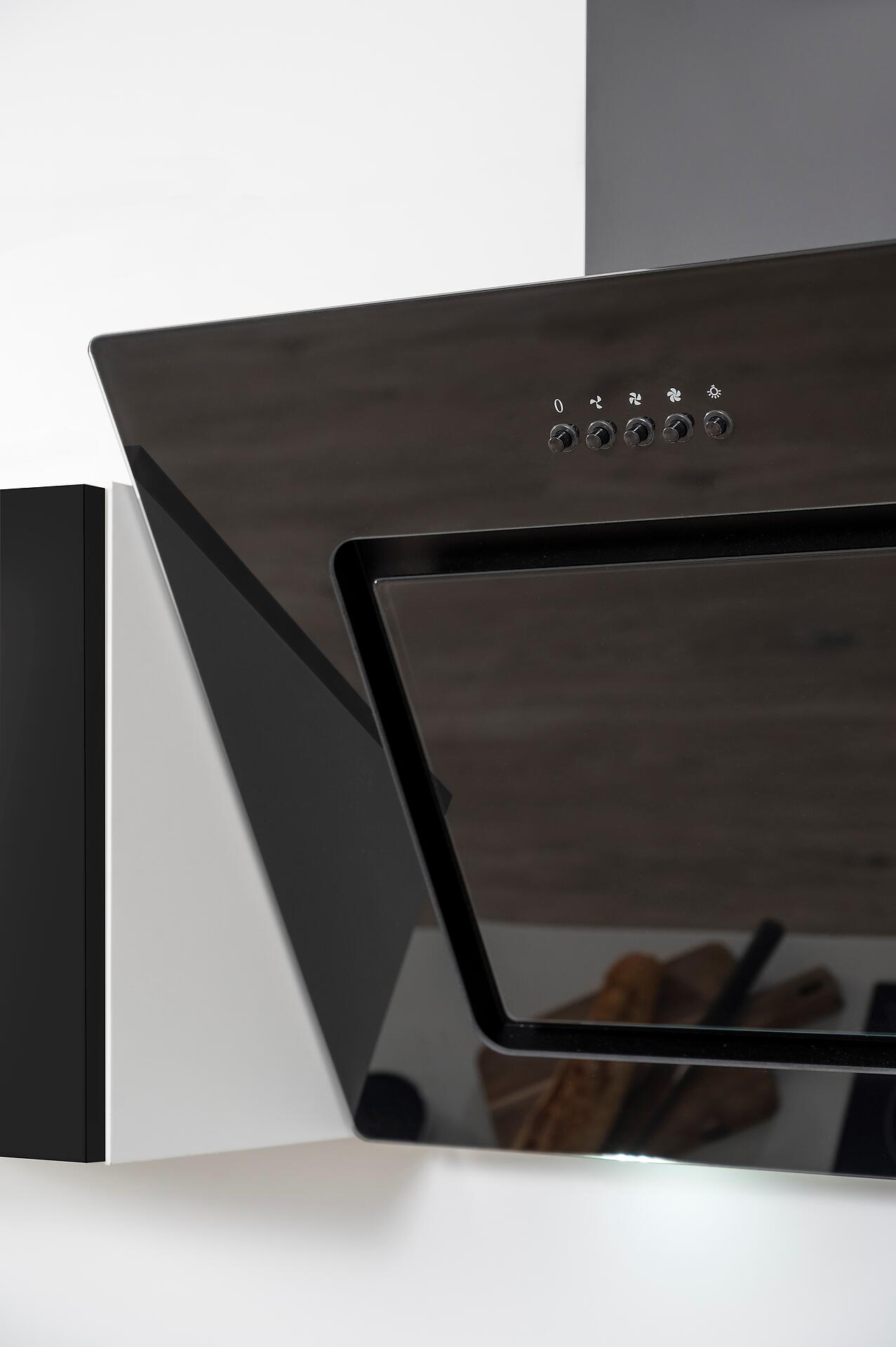 Respekta Küchenblock Amanda schwarz Hochglanz B/H/T: ca. 310x200x60 cm