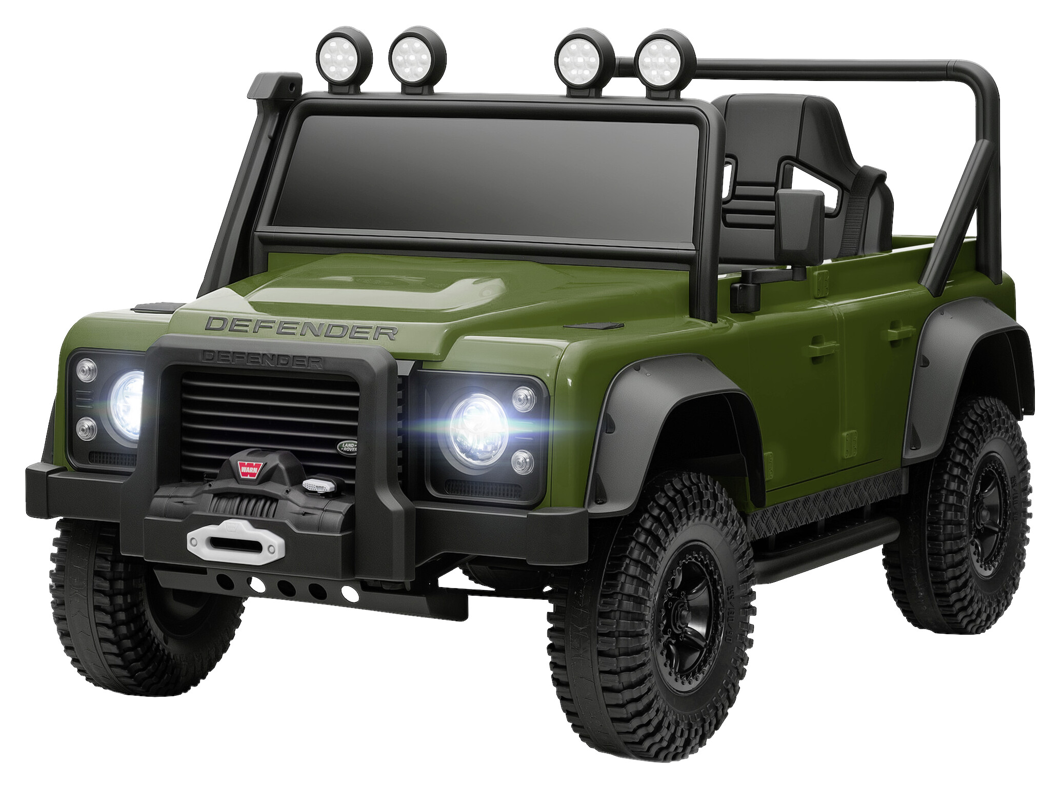 AIYAPLAY Kinder Elektroauto grün B/H/L: ca. 61x61x115 cm