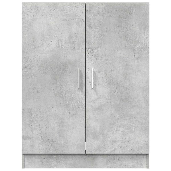 vidaXL Waschmaschinenschrank Beton B/H/T: ca. 70,5x91,5x71,5 cm