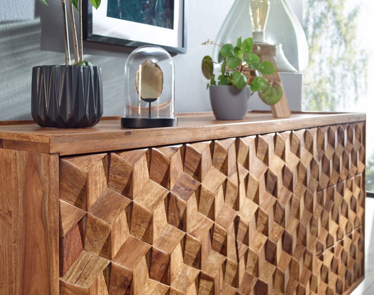 Sideboard rosenholz Nachbildung B/H/T: ca. 138x76x45 cm