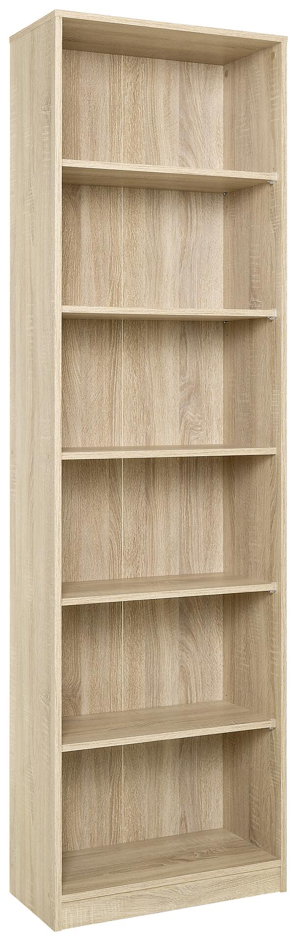 Regal Peggy 7 Eiche Sonoma Nachbildung B/H/T: ca. 58x200x28 cm