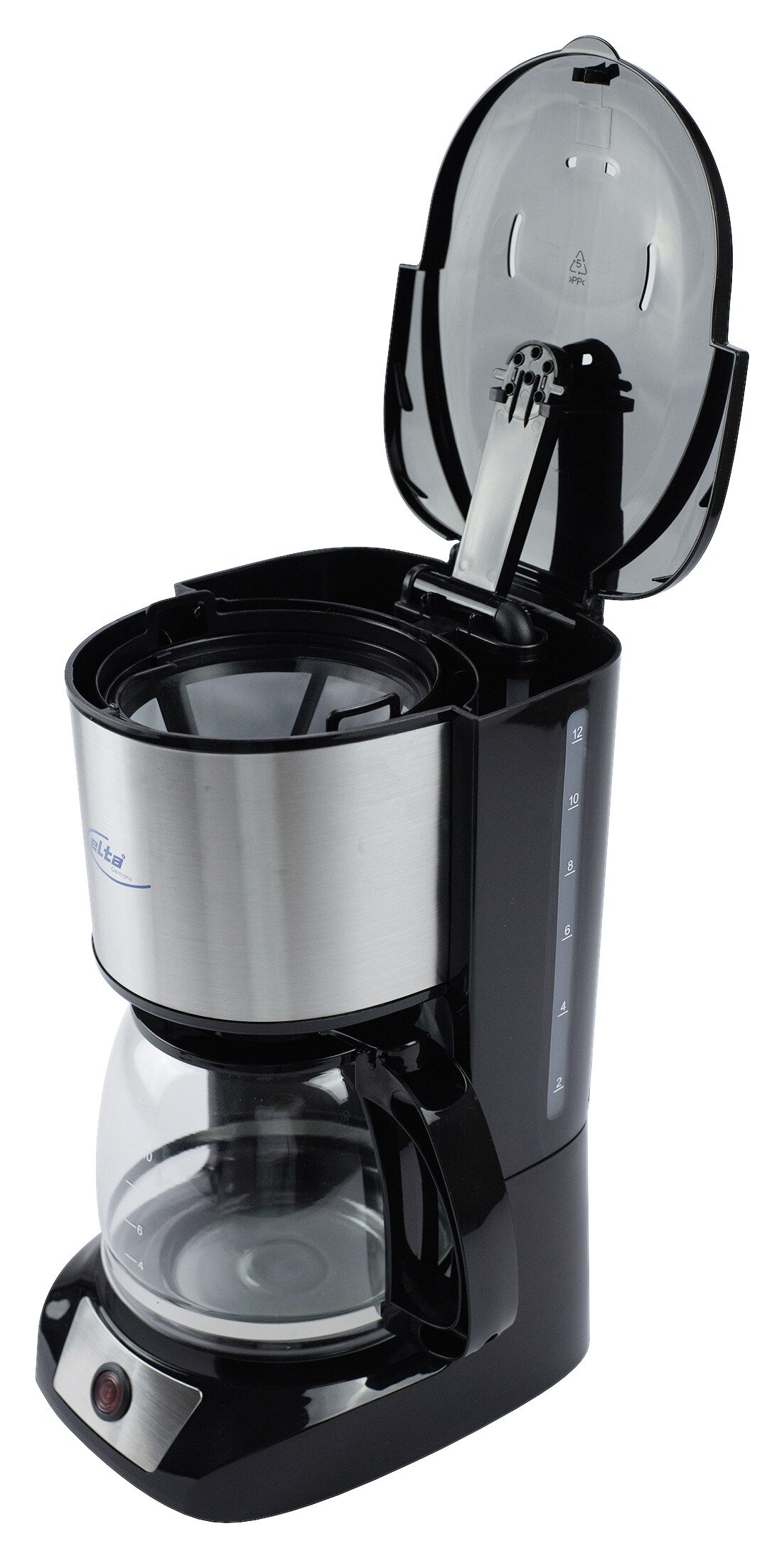 Elta Kaffeeautomat KME-1000.2 Edelstahl schwarz