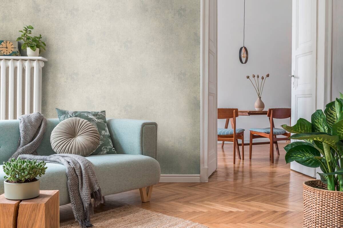 A.S.Creation Vliestapete grau silber weiß B/H/D: ca. 53x1005x9,2 cm