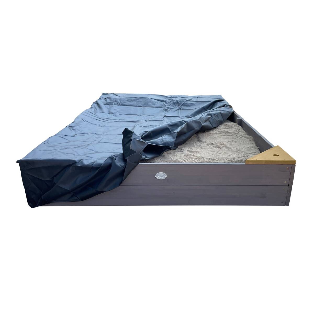 AXI Sandkasten Kelly grau B/H/T: ca. 115x21,8x180 cm