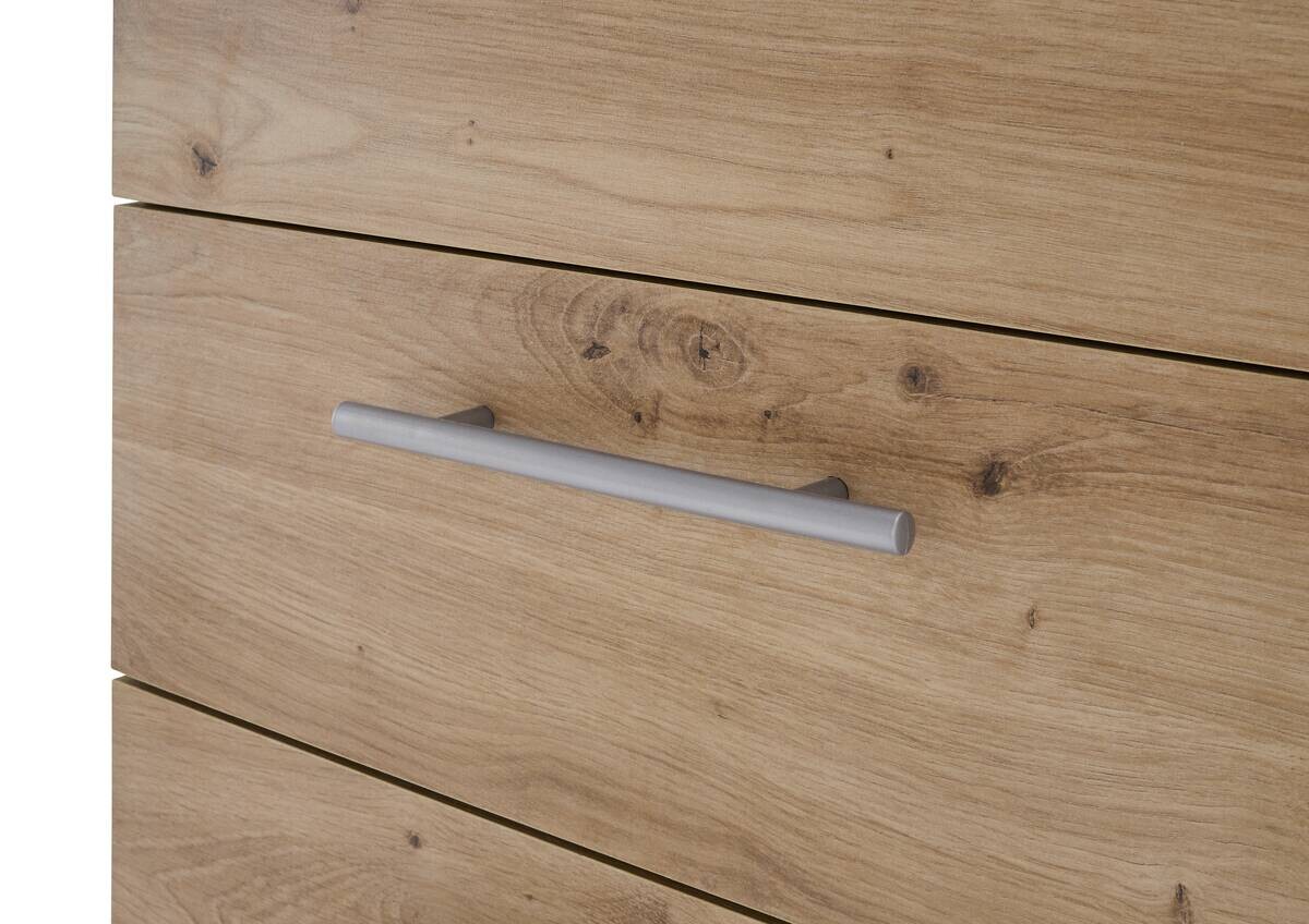 Rollcontainer Ben Eiche Artisan Nachbildung B/H/T: ca. 40x56x39 cm