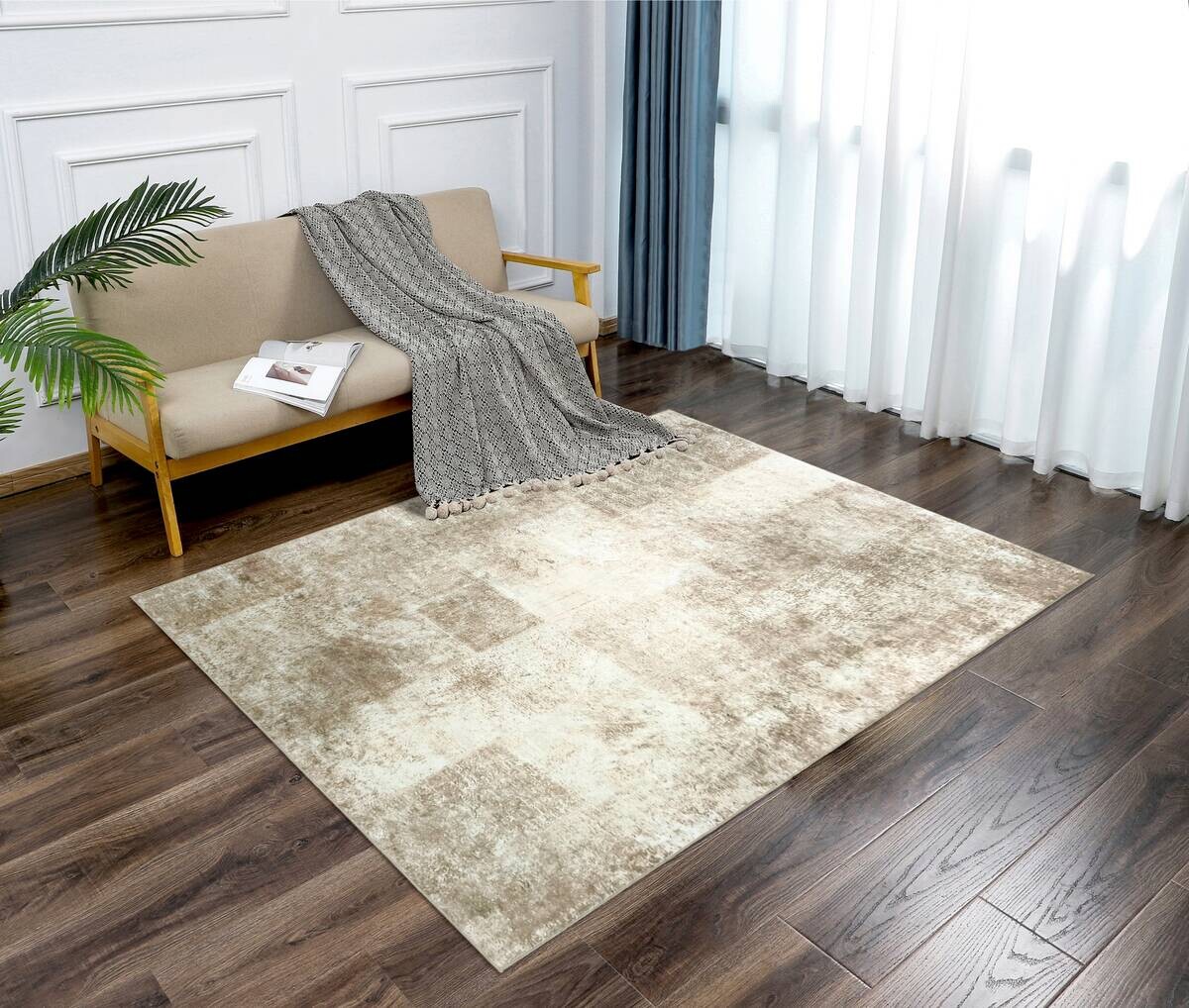 Teppich Silk beige B/L: ca. 200x290 cm