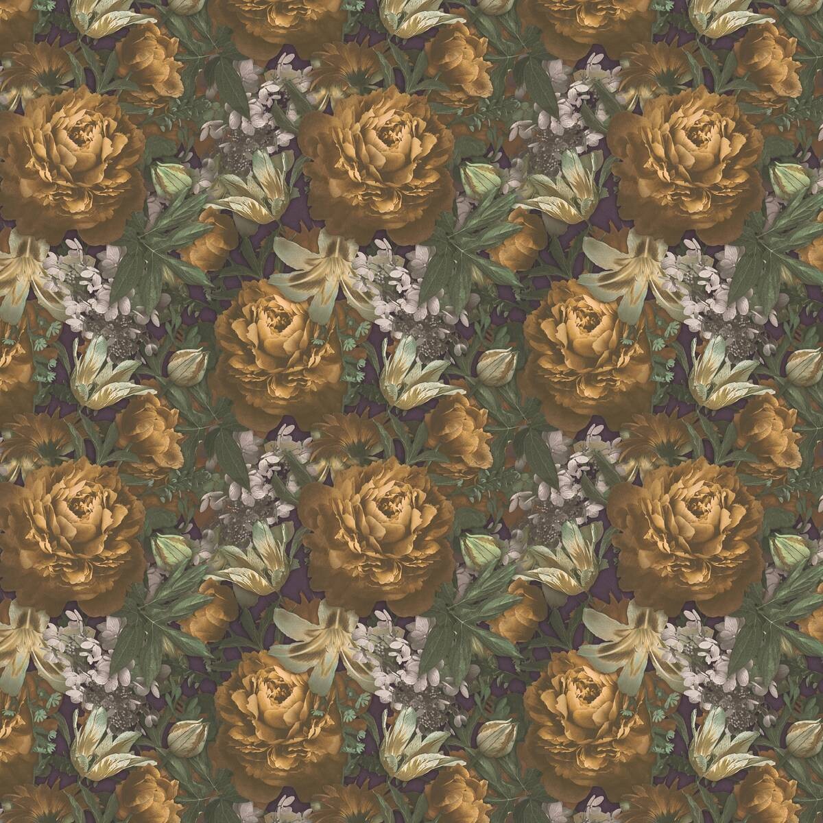 Vliestapete Floral bunt B/L: ca. 53x1005 cm