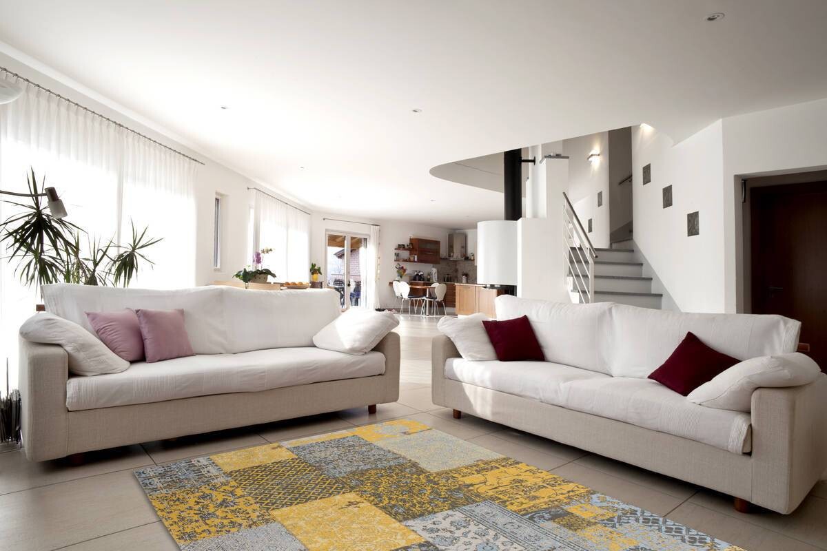 360Living Teppich Symphony gold B/L: ca. 120x170 cm