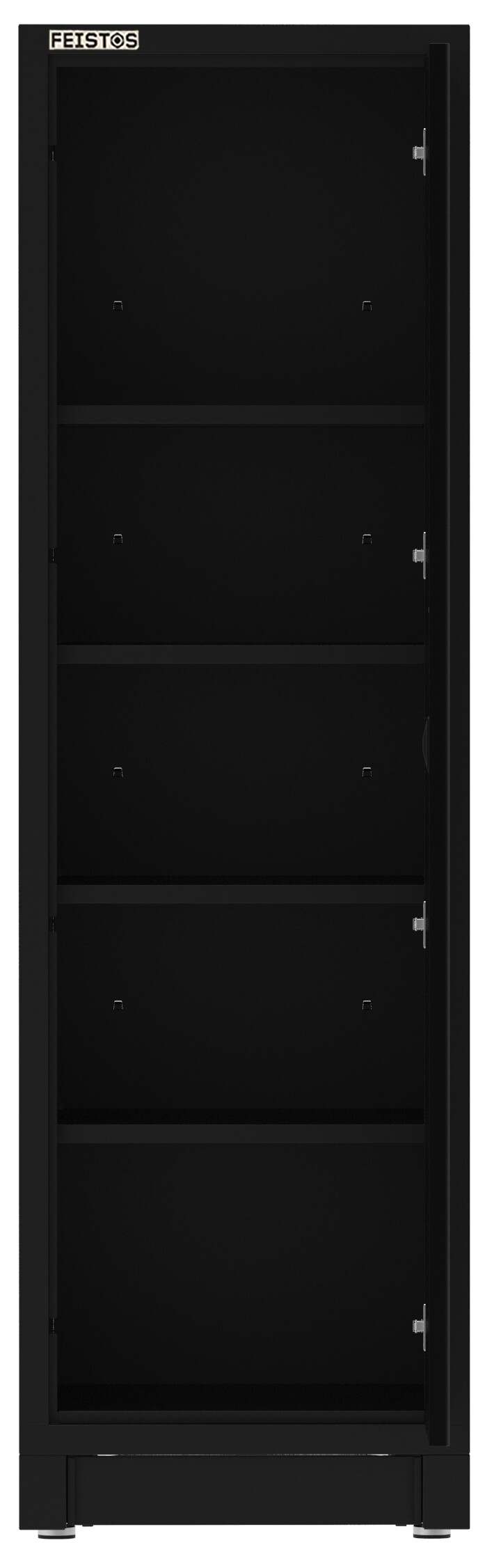 Hochschrank EOS Blackline schwarz B/H/L: ca. 60x200x61 cm Hochschrank EOS Blackline schwarz B/H/L: ca. 60x200x61 cm