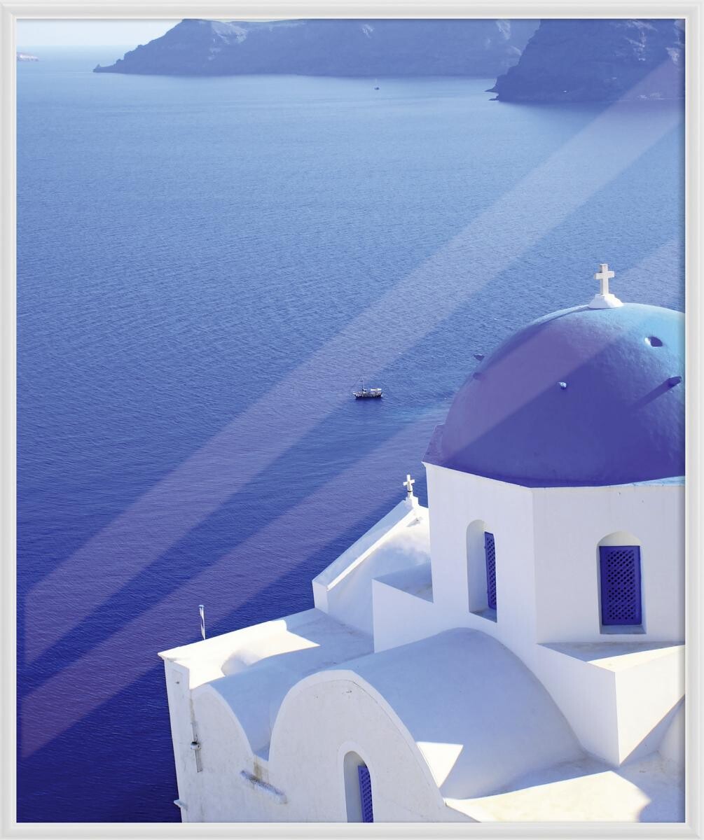 The Wall Bilderrahmen weiß Kunststoff B/L: ca. 50x60 cm