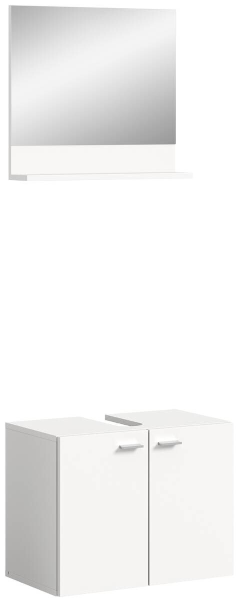 Badezimmer-Set BOSTON weiß B/H/T: ca. 57x186x33 cm