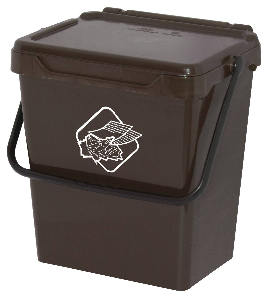 Eco-Logico Eimer braun Polypropylen B/H/L: ca. 30,5x39x40 cm