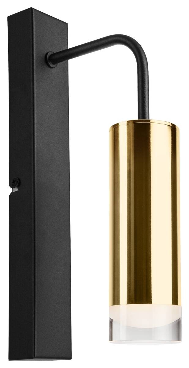 Lamkur Wandleuchte DIEGO 39657 gold Stahl Aluminium Acryl H/L: ca. 32x32 cm E27 1 Brennstellen