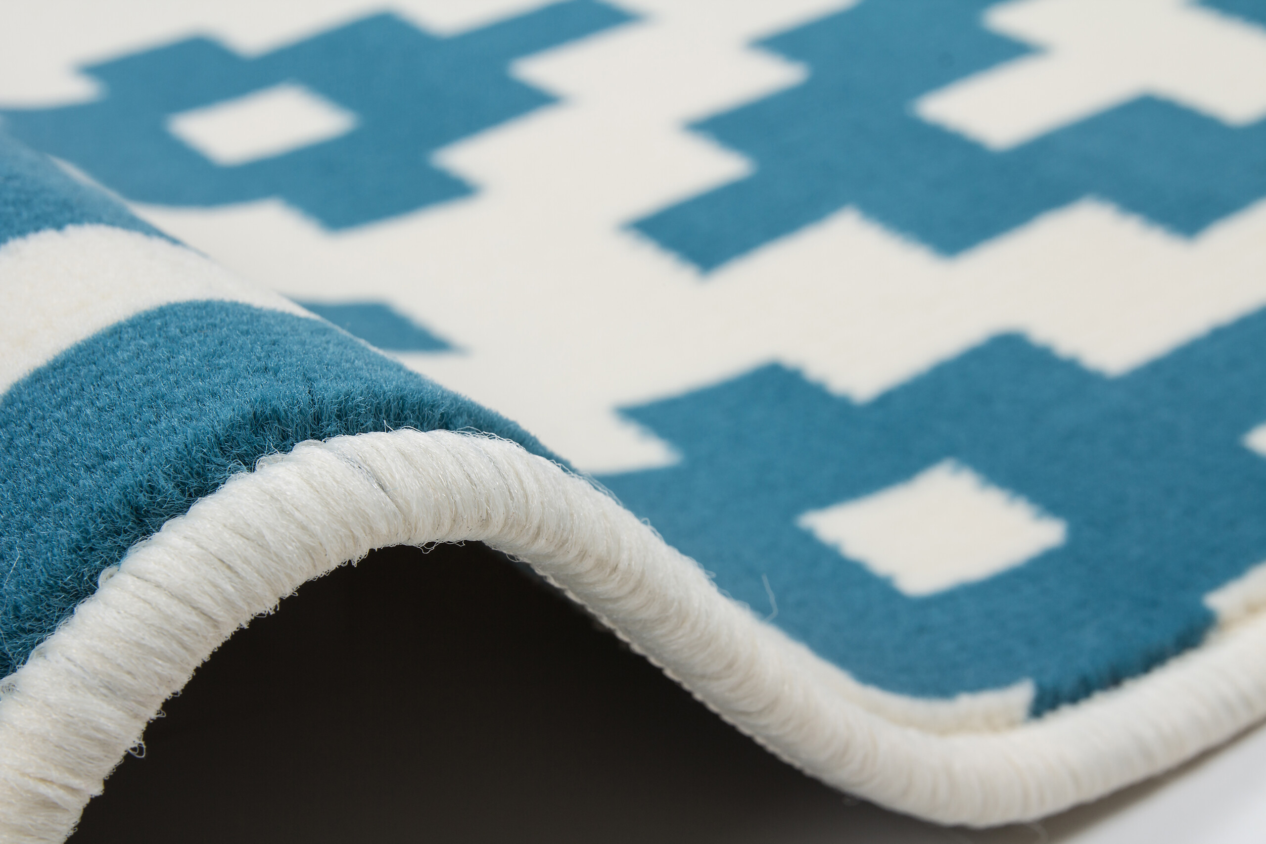 Kayoom Kurzflorteppich Now! 325 hellblau B/L: ca. 200x290 cm