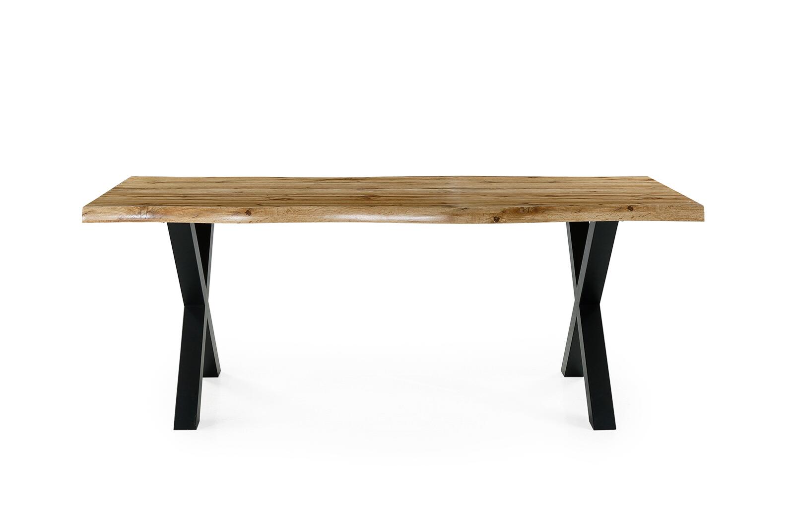 Esstisch  Eiche Wild Nachbildung B/H/T: ca. 200x76x100 cm