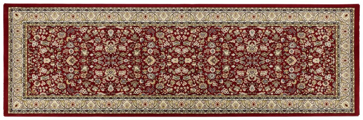 Webteppich Kashmar rot B/L: ca. 80x250 cm